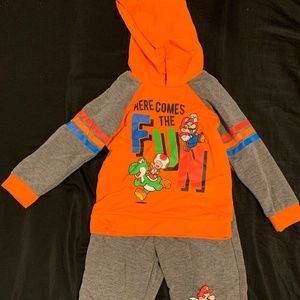 2 piece Mario Brother's Jogging Set